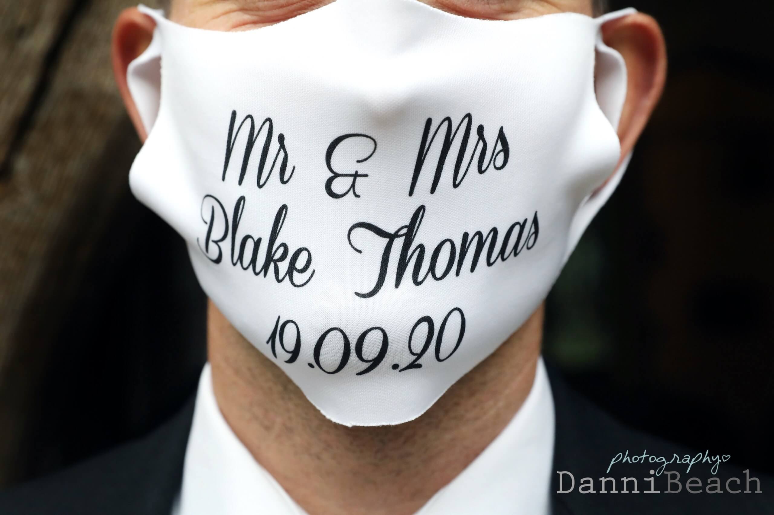 Wedding face masks